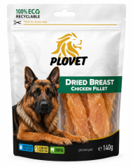 PLOVET Dog Sušené kuřecí filety 240g
