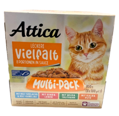 Kapsičky ATTICA Variace v omáčce 8x100g
