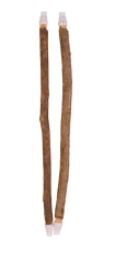 Dřevěná bidla s plastovým úchytem do klece 35cm/10a12mm (baleno po 2ks) Trixie