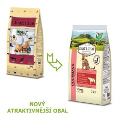 
                                    Chat & Chat Cat Adult Gourmand Beef 2 kg
                                