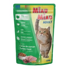 
                                    Miau Miau Cat krůtí, kapsa 100 g
                                