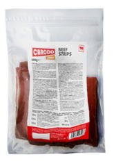 CARODO Dog poch. Hovězí proužky 500g