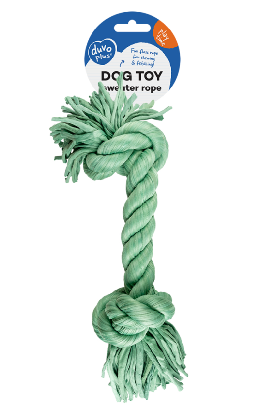 DUVO Bavlněný uzel zelený 30cm