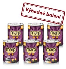 
                                    Marp Mix konzerva pro psy jehně+zelenina 6x400g
                                
