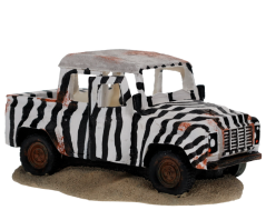 DUVO akvarijní dekorace Auto safari 23x14x12cm.