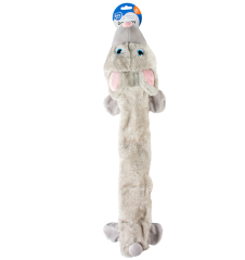 DUVO hračka plyšová dlouhý králík pískací 62cm