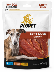 PLOVET Dog Měkké kachní jerky 240g
