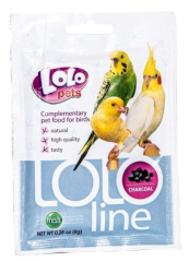 LOLOLINE CHARCOAL - dřevěné uhlí pro ptáky 8g
