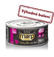 
                                    Marp Turkey Filet konzerva pro kočky s krůtími prsy 12x70g
                                