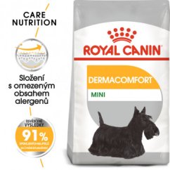 Royal Canin Mini Dermacomfort granule pro malé psy s problémy s kůží 1kg