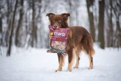 Marp Treats Buffalo Crunchies - sušená průdušnice 500g
