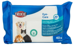 Ear care, vlhčené ubrousky na oční okolí s aloe vera, 40ks