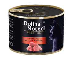 Konzerva Dolina Noteci premium cat Telecí 185g