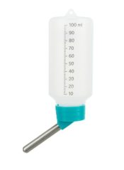 Láhev na vodu s držákem drátu 100ml Trixie