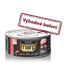 
                                    Marp Salmon Filet konzerva pro kočky s filety z lososa 12x70g
                                