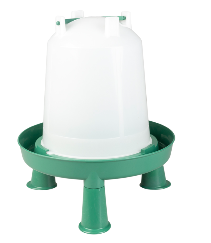 DUVO Napáječka drůbež 7l.zelená+nohy