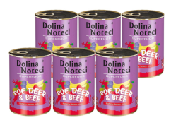 Dolina Noteci Superfood Srnčí a hovězí 6x400g