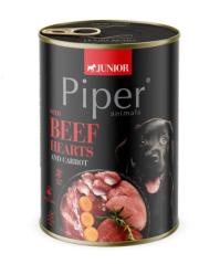 PIPER Junior Hovězí se srdcem a mrkví 400g