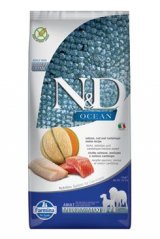N&D OCEAN DOG Adult M/L Salmon & Cod & Melon 12kg