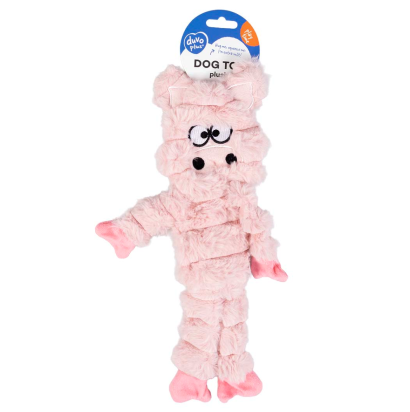 DUVO Hračka plyšová Prasátko růžové 41cm.