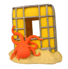 DUVO akvarijní dekorace Radioaktivní IBC box 14,5x11,5x11cm