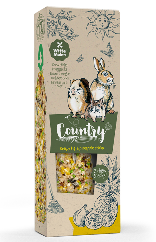 Witte Molen Country Sticks tyčinky fíky&ananas 110g