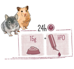 PUUR hamster - křeček 400 g