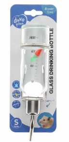 DUVO napáječka pro hlodavce skleněná 177 ml