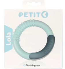 Hračka Petit kroužek modrý 10cm