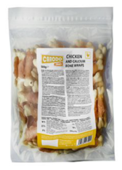 CARODO Dog poch. Kuřecí maso s vápníkovou kostí 500g