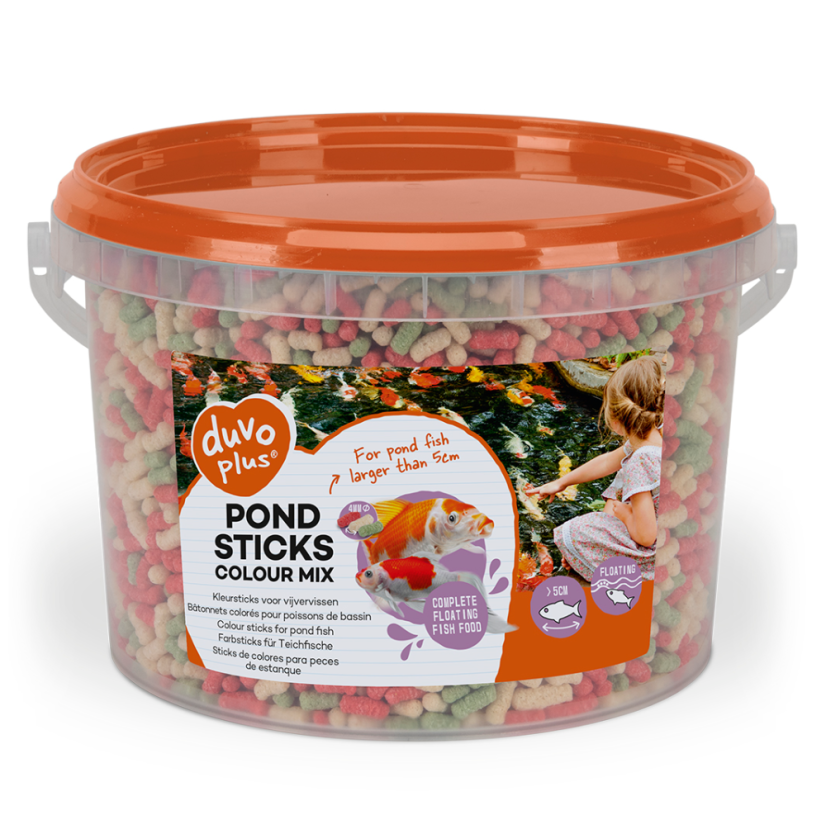 DUVO Pond krmivo mix peletky 5l. vědro