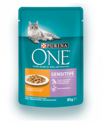 PURINA ONE Cat Sensitive 85g.