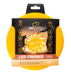 DUVO LED Frisbee oranžové