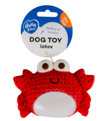 DUVO hračka LA Krab červený 11cm.