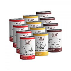 SABA Masové menu 12ks konzerv 850g