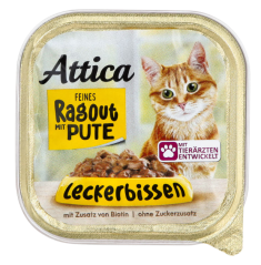 Attica paštika pro kočky - krůtí 100 g