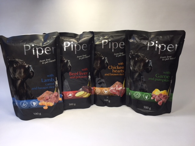PIPER Zvěřina s dýní 500g (kapsička)