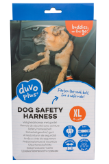 DUVO+Postroj do auta XL 85-110cm.