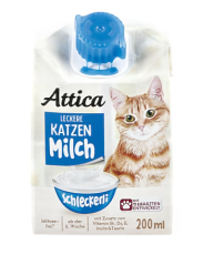Mléko pro kočky Attica 200 ml
