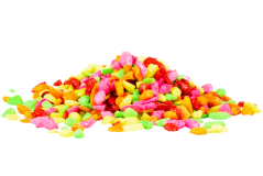 DUVO akvarijní štěrk barevný neon 2kg.
