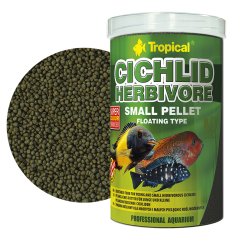 Tropical Cichlid Herbivore Small Pellet 1 l
