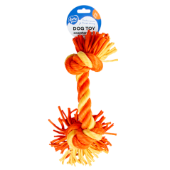 DUVO hračka bavlna žluto/oranžový 40cm
