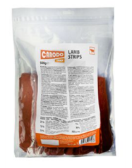 CARODO Dog poch. Jehněčí proužky 500g