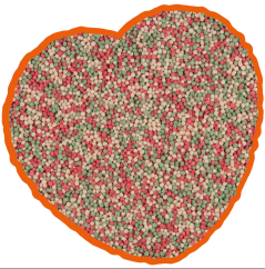 DUVO Pond krmivo mix kuličky 15l.