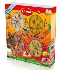 Sanal Hlodavec Drops 4 pack 140g