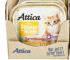 Attica paštika pro kočky kuřecí 100 g