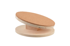 DUVO Kolotoč pro hlodavce talíř dřevěný + korek 30cm