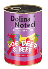 Dolina Noteci Superfood Srnčí a hovězí 400g
