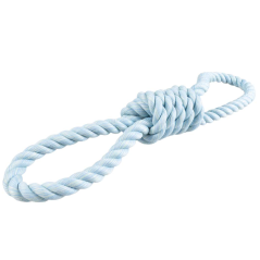 DUVO Hračka bavlněná osma modrá 40cm.