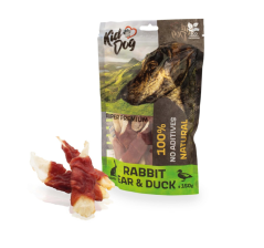 KIDDOG SP 100%  kachna na králičím uchu 150gr.